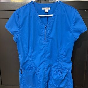 Koi Bright Blue Short Sleeve Tee